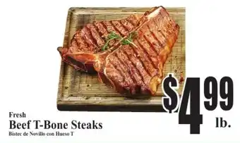 Baja Ranch Fresh Beef T-Bone Steaks offer