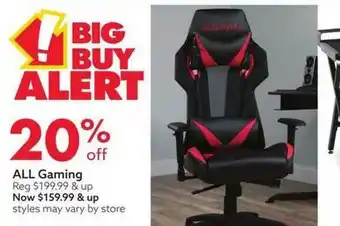 Big Lots All Gaming offer