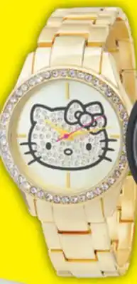 Big 5 HELLO KITTY Women's Bracelet Watch with Stoned Bezel offer