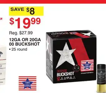 Dunham's Sports 12GA OR 20GA BUCKSHOT offer