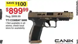 Dunham's Sports CANIK TTI COMBAT 9MM offer