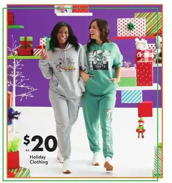 Big Lots Holiday Clothing offer