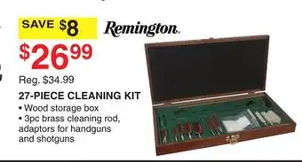Dunham's Sports REMINGTON 27-PIECE CLEANING KIT offer
