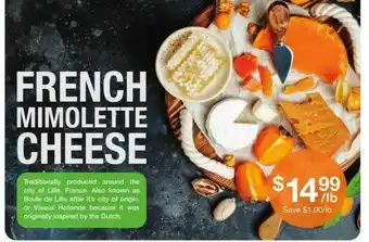 Fairway Store Market French Mimolette Cheese offer