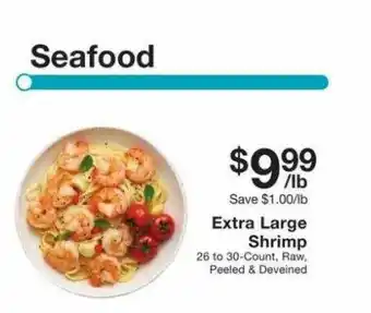 Fairway Store Market Extra Large Shrimp offer