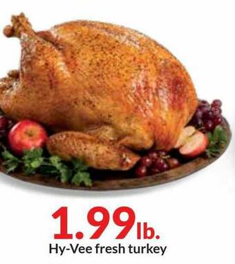 Hy-Vee Hy-vee Fresh Turkey offer