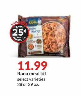 Hy-Vee Rana Meal Kit offer
