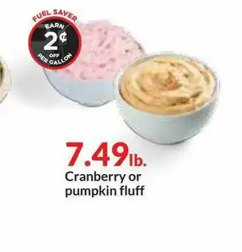 Hy-Vee Cranberry Or Pumpkin Fluff offer