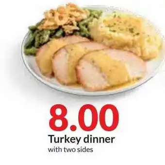 Hy-Vee Turkey Dinner offer