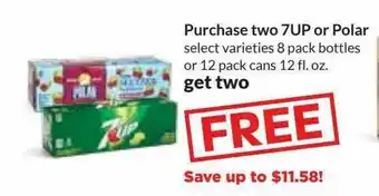 Hy-Vee 7up Or Polar offer
