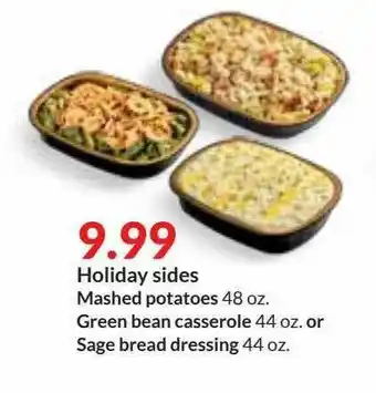 Hy-Vee Holiday Sides offer
