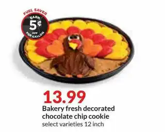 Hy-Vee Bakery Fresh Decorated Chocolate Chip Cookie offer