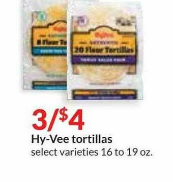 Hy-Vee Hy-vee Tortillas offer