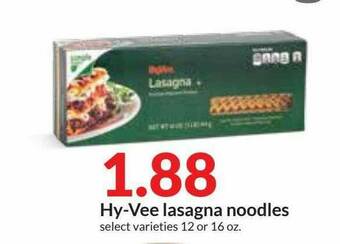 Hy-Vee Hy-vee Lasagna Noodles offer