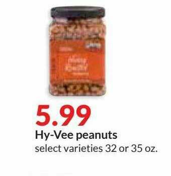 Hy-Vee Hy-vee Peanuts offer