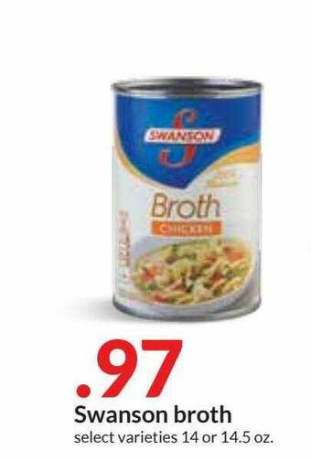 Hy-Vee Swanson Broth offer