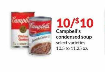 Hy-Vee Campbell's Condensed Soup offer