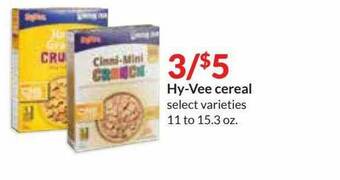 Hy-Vee Hy-vee Cereal offer
