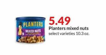 Hy-Vee Planters Mixed Nuts offer