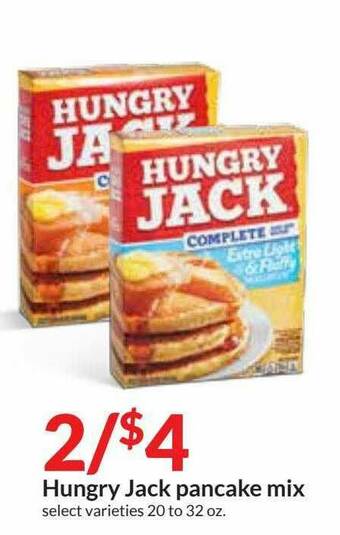 Hy-Vee Hungry Jack Pancake Mix offer