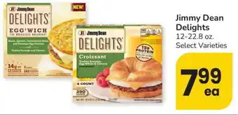 Albertsons Jimmy Dean Delights offer