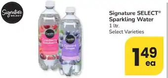 Albertsons Signature SELECT Signature Sparkling Water offer