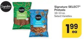 Albertsons Signature SELECT Pretzels offer