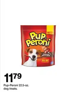 Target Pup-Peroni 22.5-oz. dog treats offer