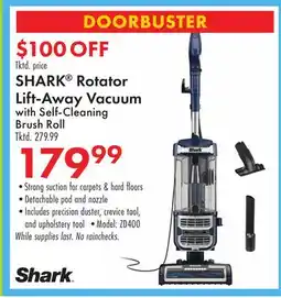 Boscov's SHARK Rotator Lift-Away Vacuum with Self-Cleaning Brush Roll offer