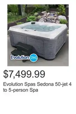 Costco Evolution Spas Sedona 50-jet 4 to 5-person Spa offer