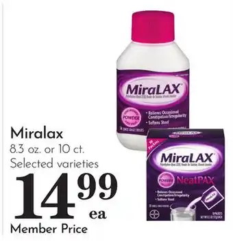 Pavilions Miralax offer