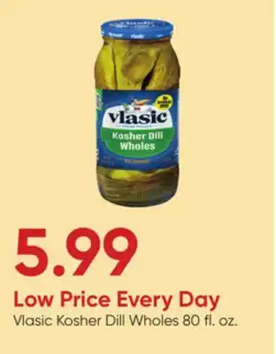 Stater Bros Vlasic Kosher Dill Wholes offer