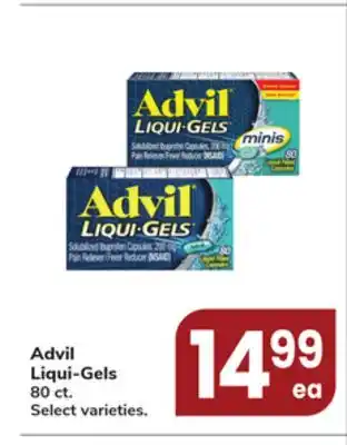 Jewel-Osco Advil Liqui-Gels offer