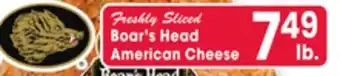 Jewel-Osco Boar's Head American Cheese offer