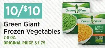 Heinen's Green Giant Frozen Vegetables offer