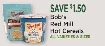 Heinen's Bob's Red Mill Hot Cereals offer