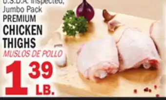 Bravo Supermarkets PREMIUM CHICKEN THIGHS offer