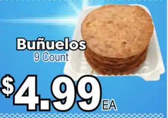 Superior Grocers Buñuelos offer