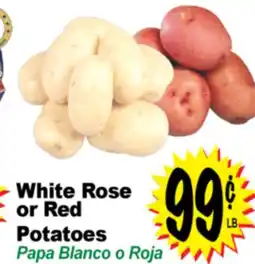 Superior Grocers White Rose or Red Potatoes offer