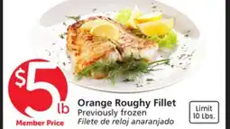 Albertsons Orange Roughy Fillet offer
