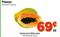 El Super Fresh Maradol Papaya offer