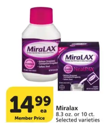 Albertsons Miralax offer