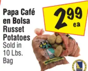 El Super Russet Potatoes offer