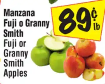 El Super Fuji or Granny Smith Apples offer