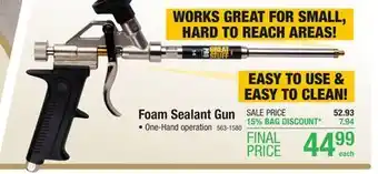 Menards GREAT STUFF PRO 14 Foam Sealant Gun offer