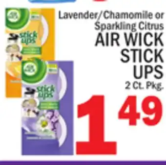 C Town AIR WICK STICK UPS offer