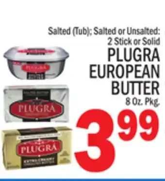 C Town PLUGRA EUROPEAN BUTTER offer