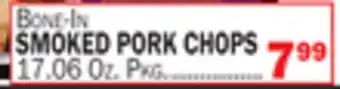 Bravo Supermarkets SMOKED PORK CHOPS offer