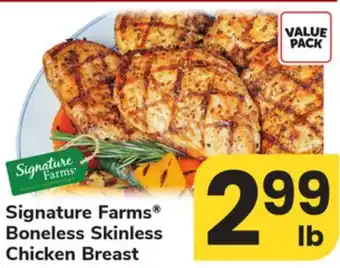 ACME Signature Farms Boneless Skinless Chicken Breast offer