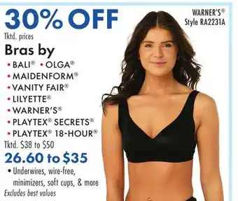 Boscov's Bras by offer